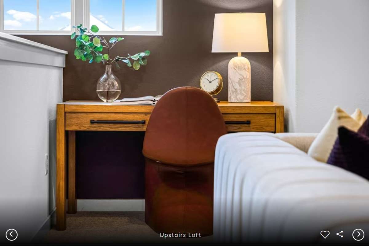 Upstairs Loft Model Image.