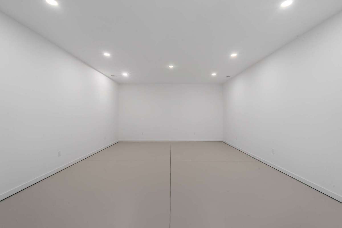 Recording studio, golf simulator lounge, the ultimate home gym or wine cellar and tasting room. The dimensions include a long wall to the right of 35 feet with a far wall of 20 feet. The room can be finished to taste.