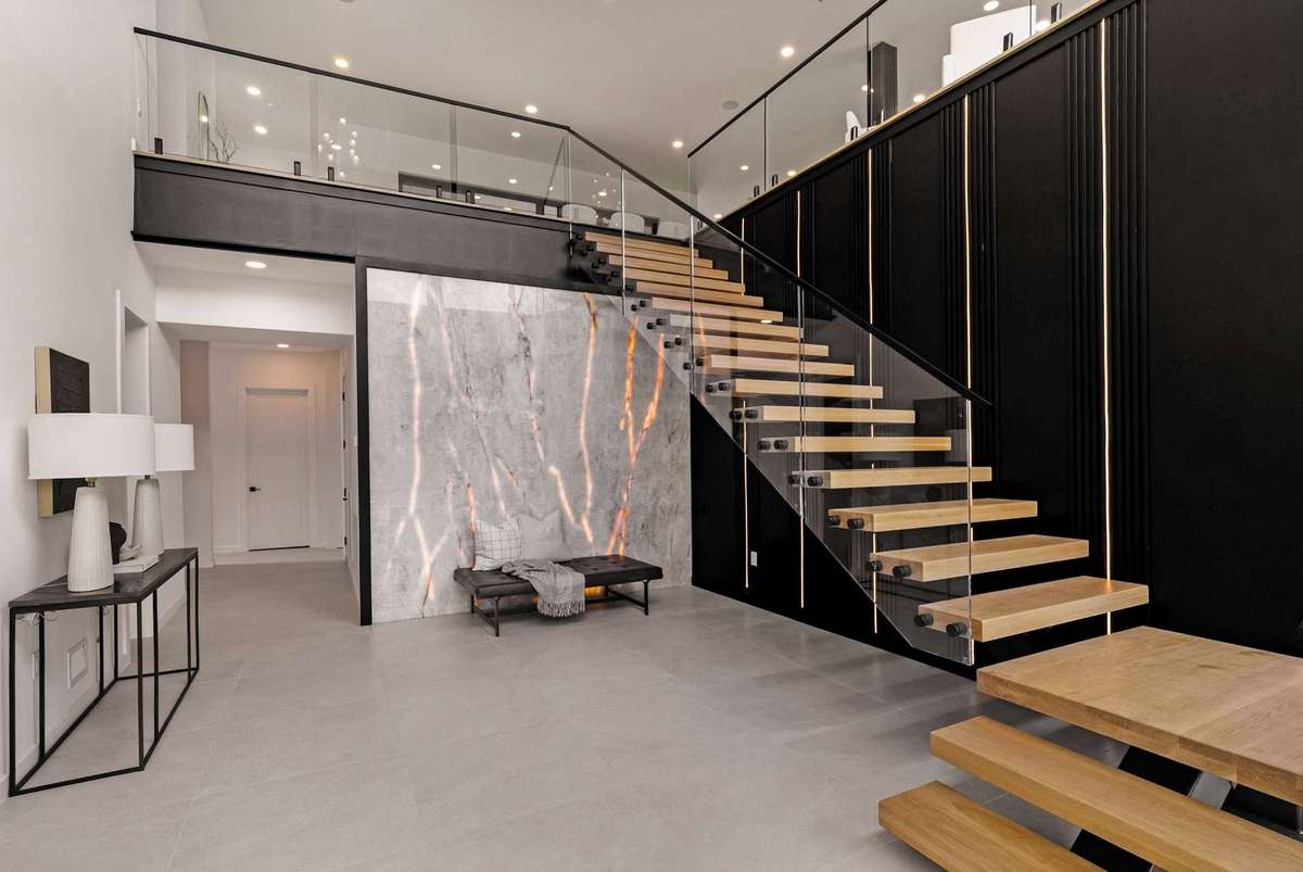 4503 Wayland Dr, Nashville, TN - Impressive Floating Stairs in the Grande Foyer
