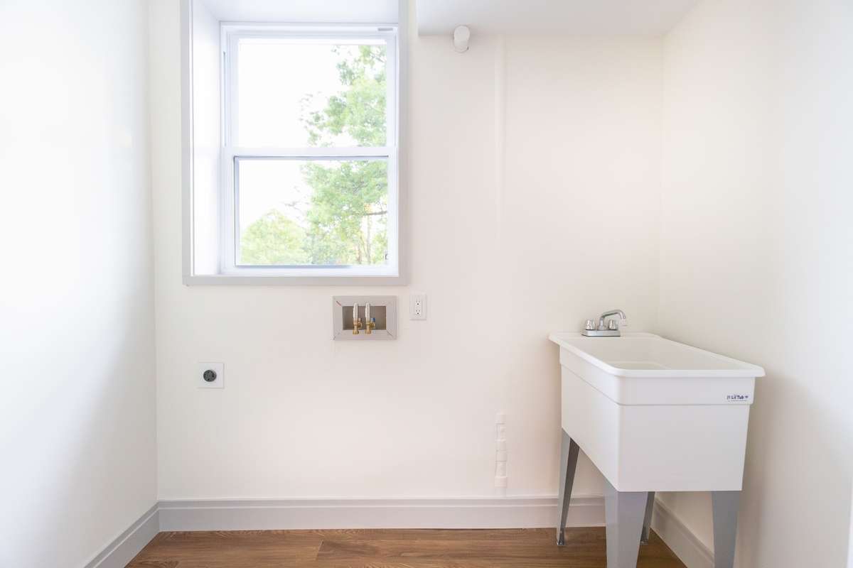 Downstairs utility room