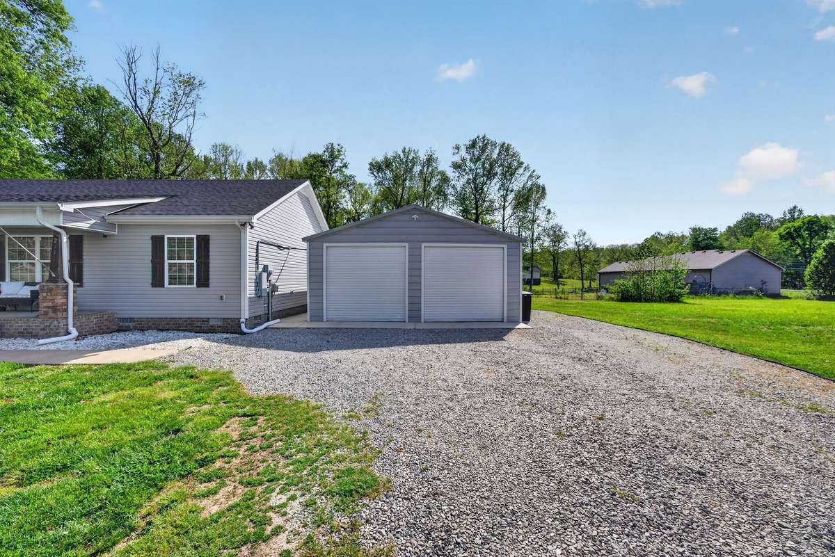 You will love the detached 2 car garage/shop. Wired for EV charger
