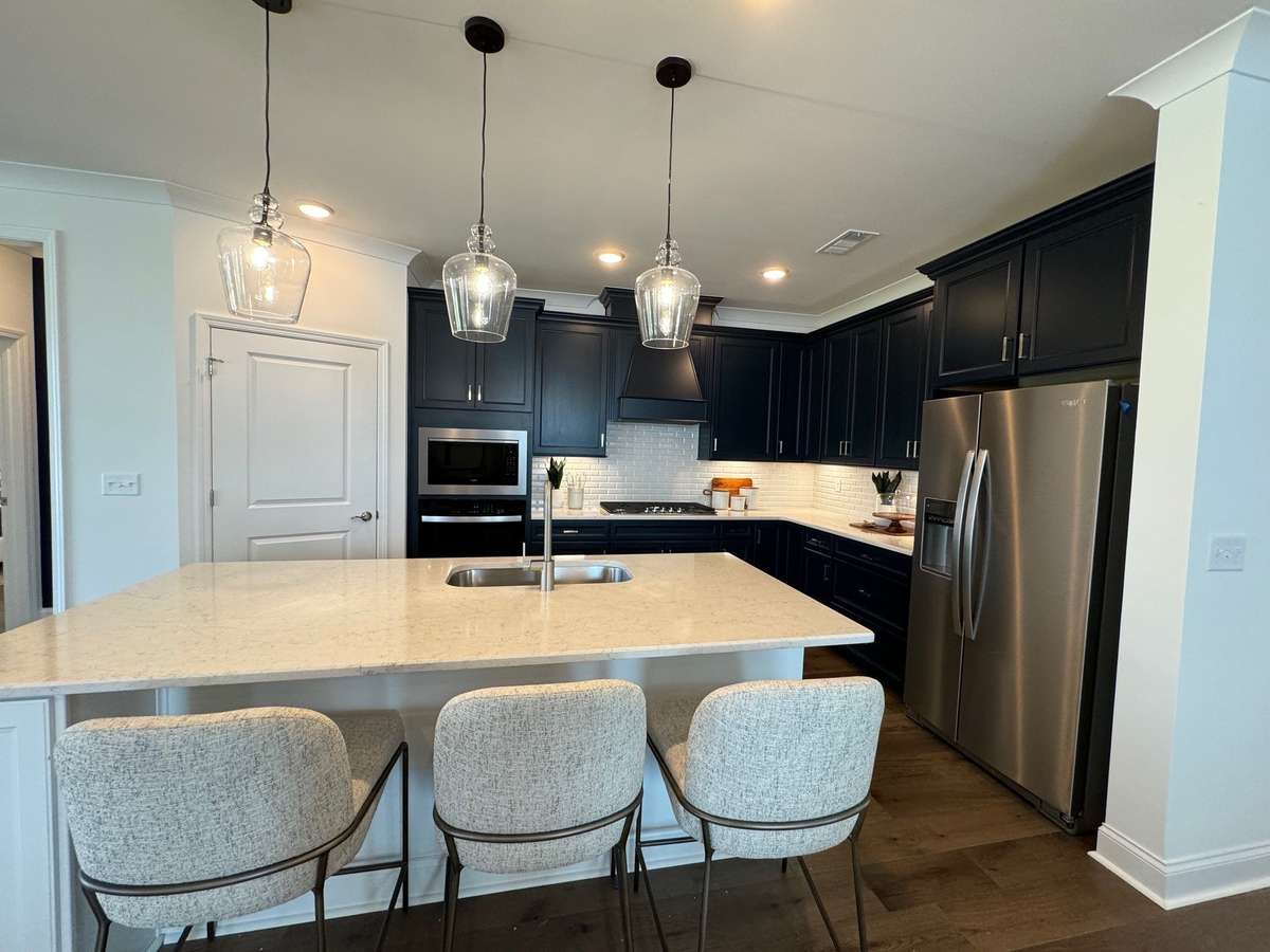 Staged Photo of Mystique Model- Not actual kitchen