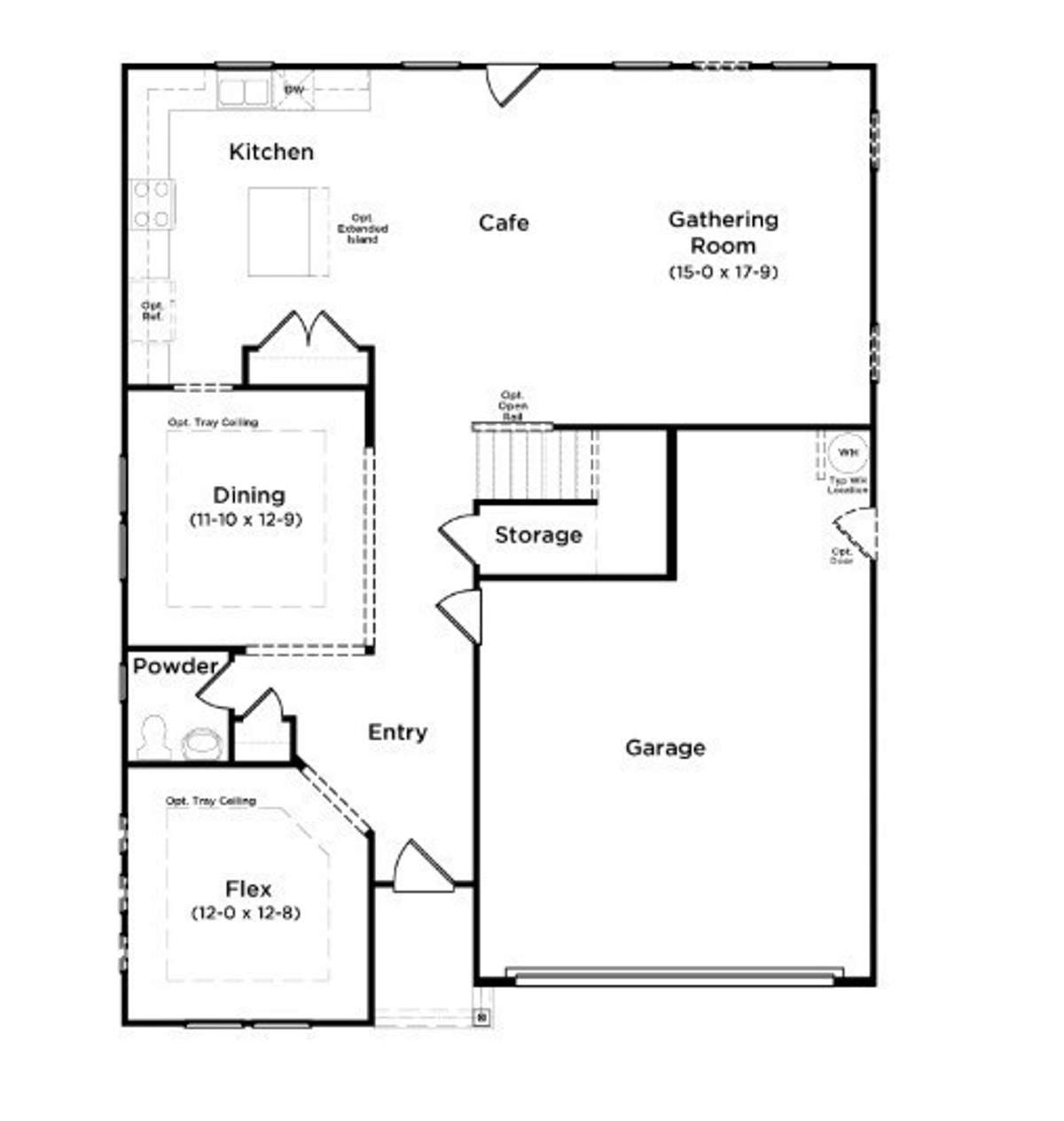 Main Story Floor Plan