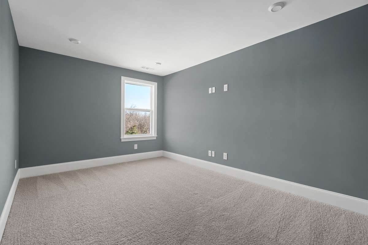 Located off of the Game room is the Media room which can also be used for other purposes as well- Exercise room or second Home Office.