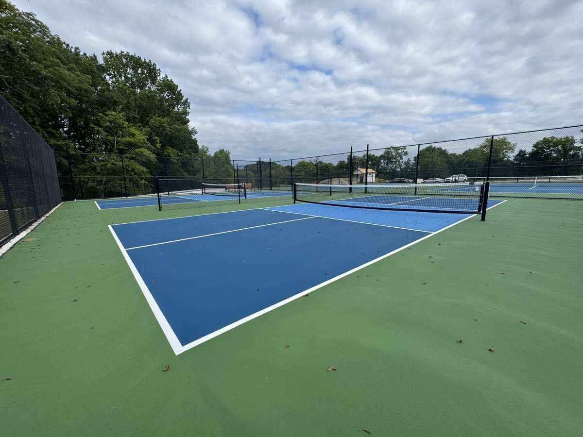 Brand new pickle ball courts in High Park Hill!