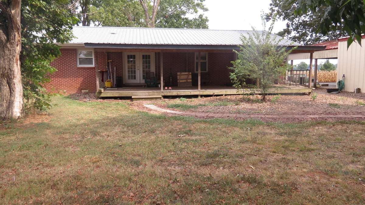 Another view of the back porch