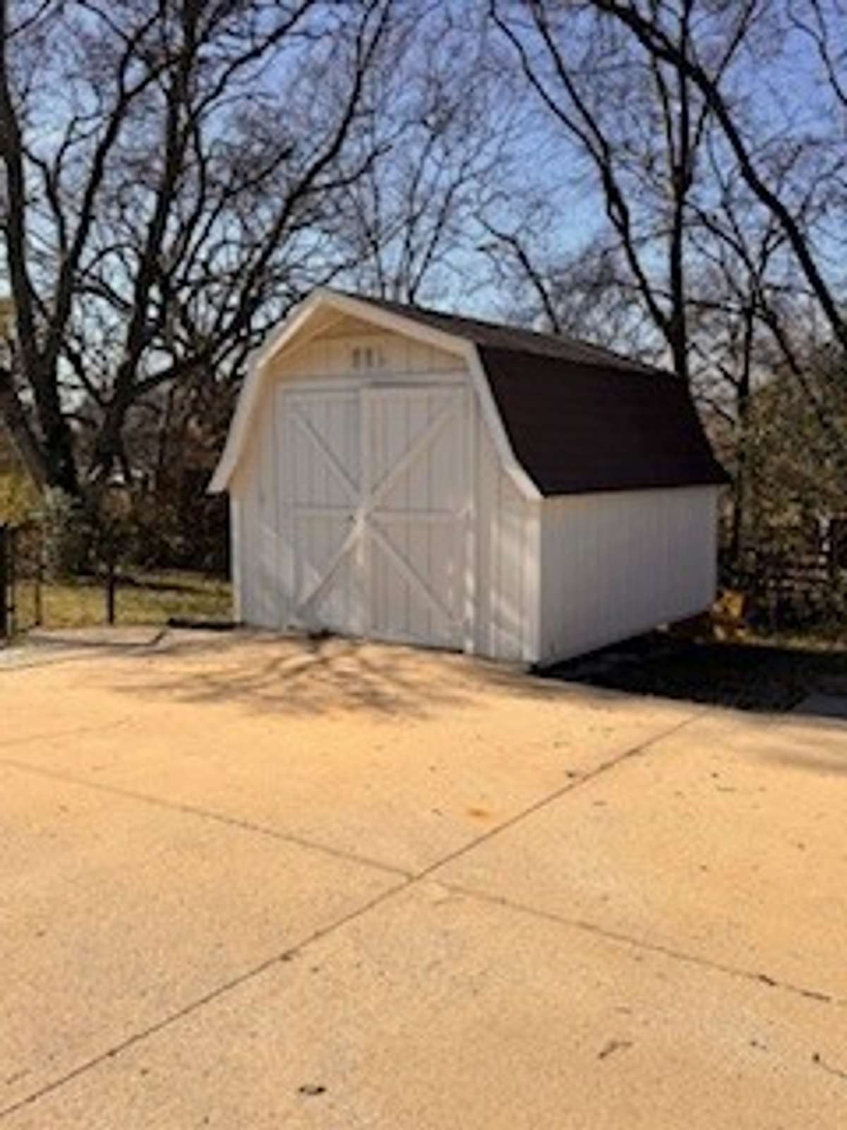 Updated shed to match the home