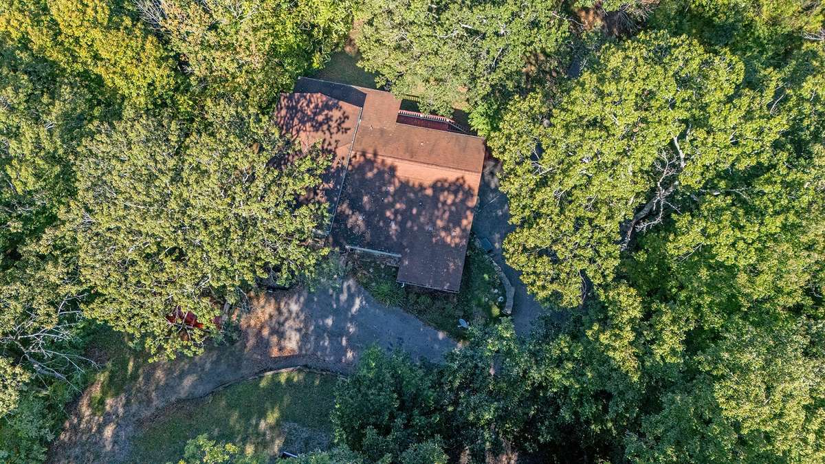 Ultimate privacy shaded by mature trees and foliage
