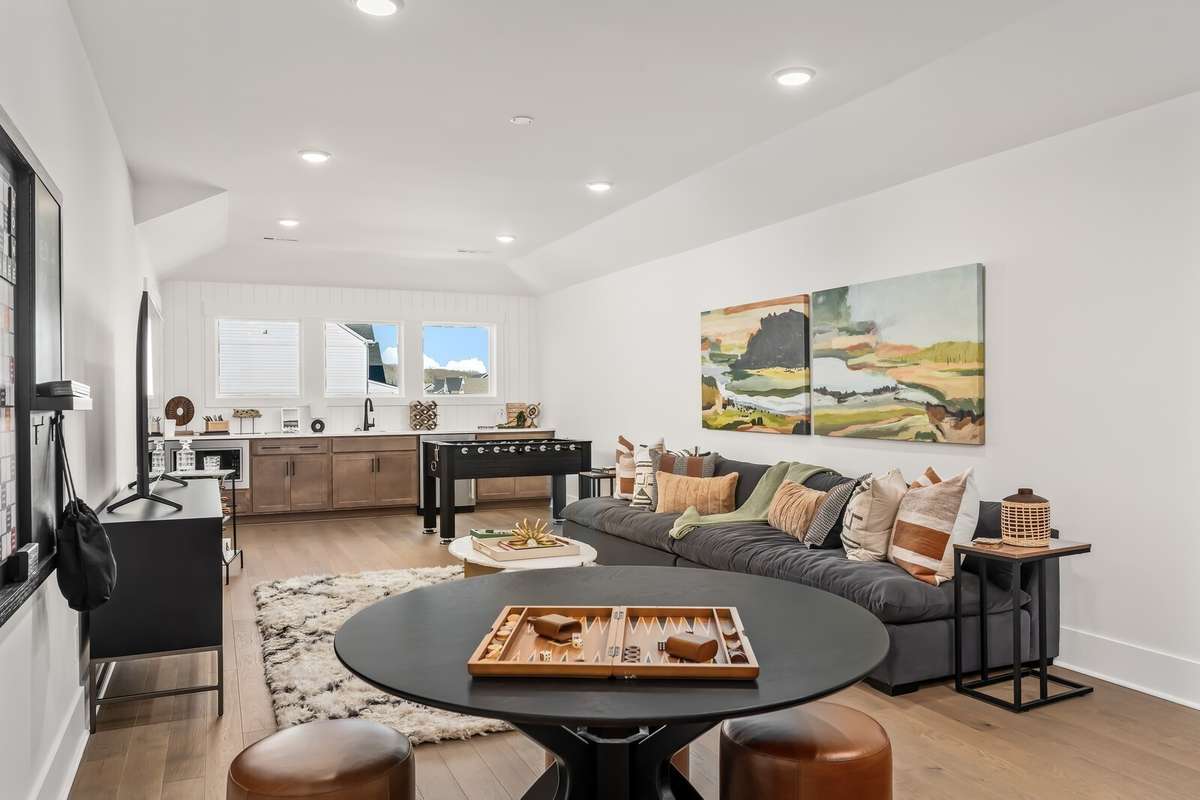Photos shown are of a previously built Arydale Model Home in another Drees Homes community. Features, finishes, and available options may vary.