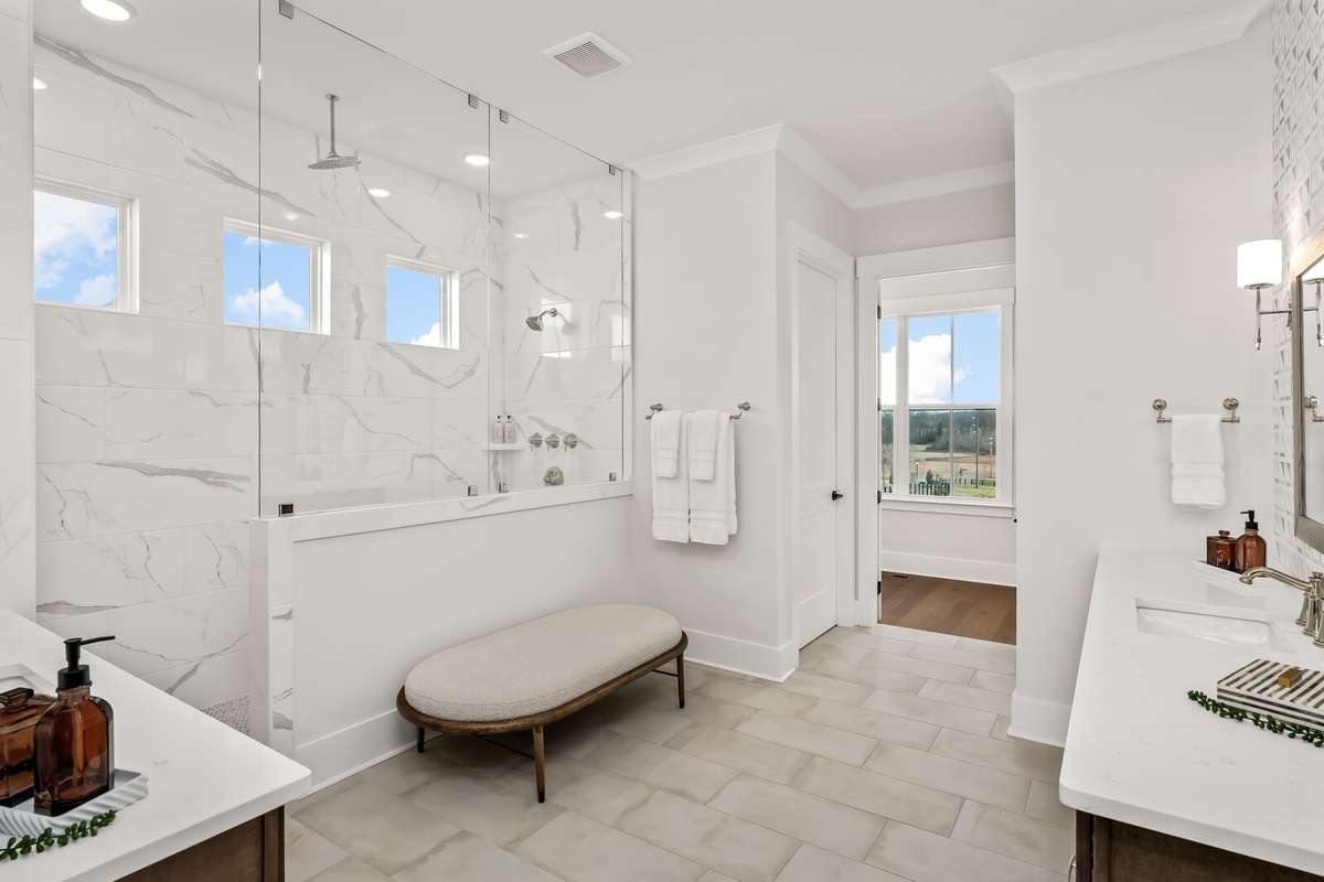 Photos shown are of a previously built Arydale Model Home in another Drees Homes community. Features, finishes, and available options may vary.