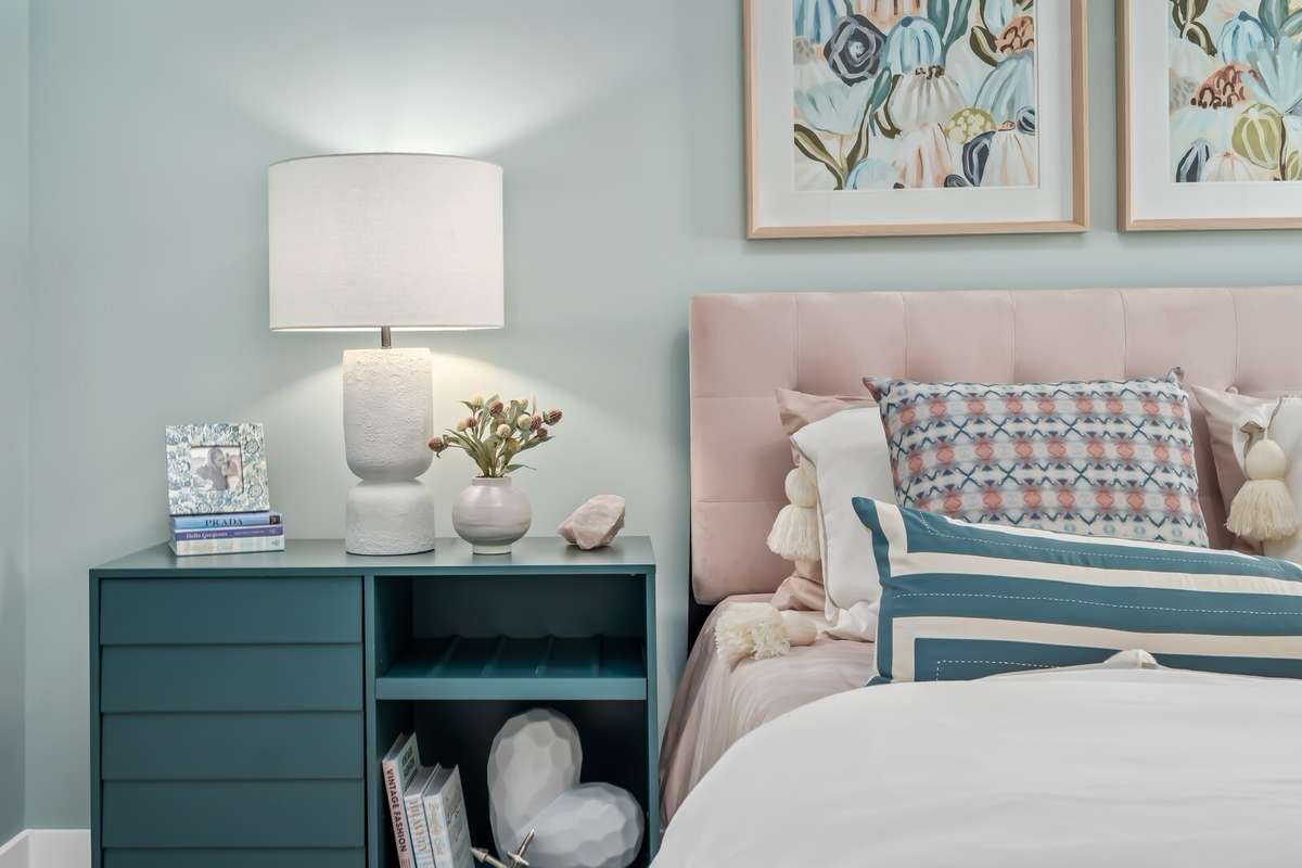 Photos shown are of a previously built Arydale Model Home in another Drees Homes community. Features, finishes, and available options may vary.