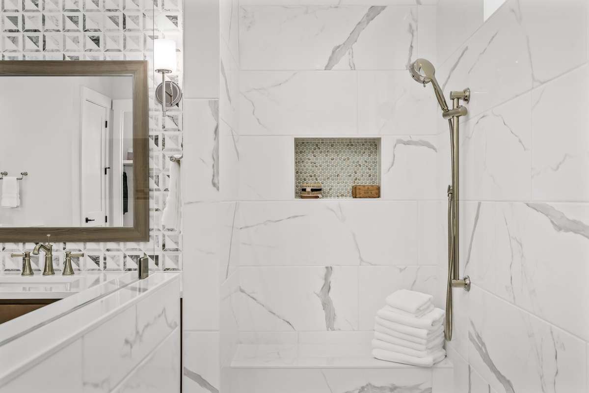 Photos shown are of a previously built Arydale Model Home in another Drees Homes community. Features, finishes, and available options may vary.