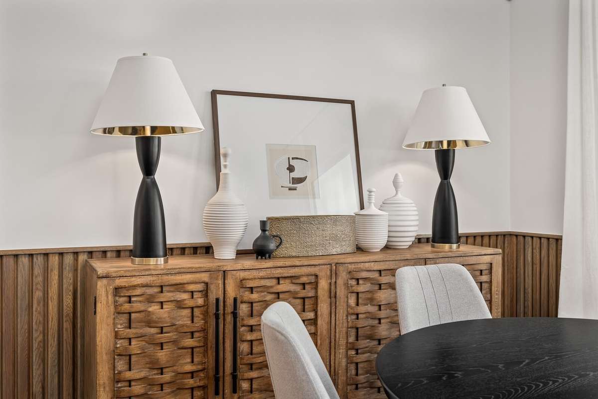 Photos shown are of a previously built Arydale Model Home in another Drees Homes community. Features, finishes, and available options may vary.