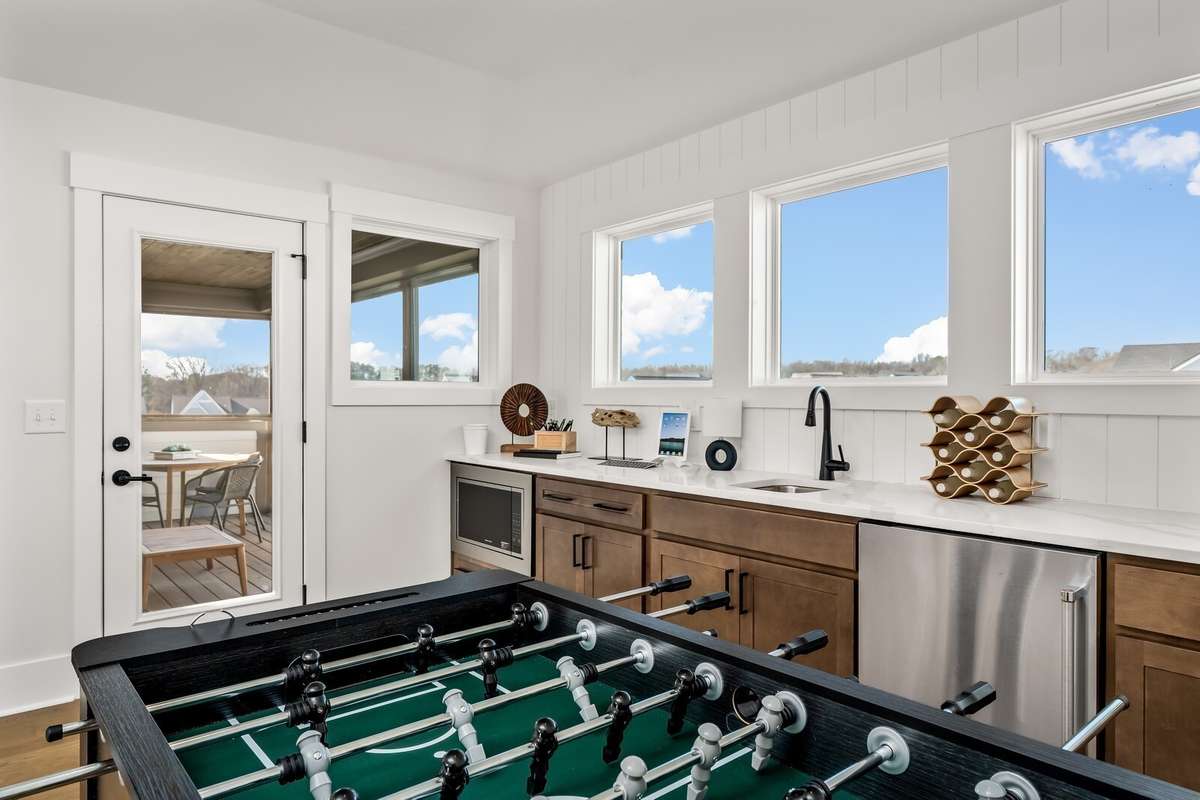 Photos shown are of a previously built Arydale Model Home in another Drees Homes community. Features, finishes, and available options may vary.