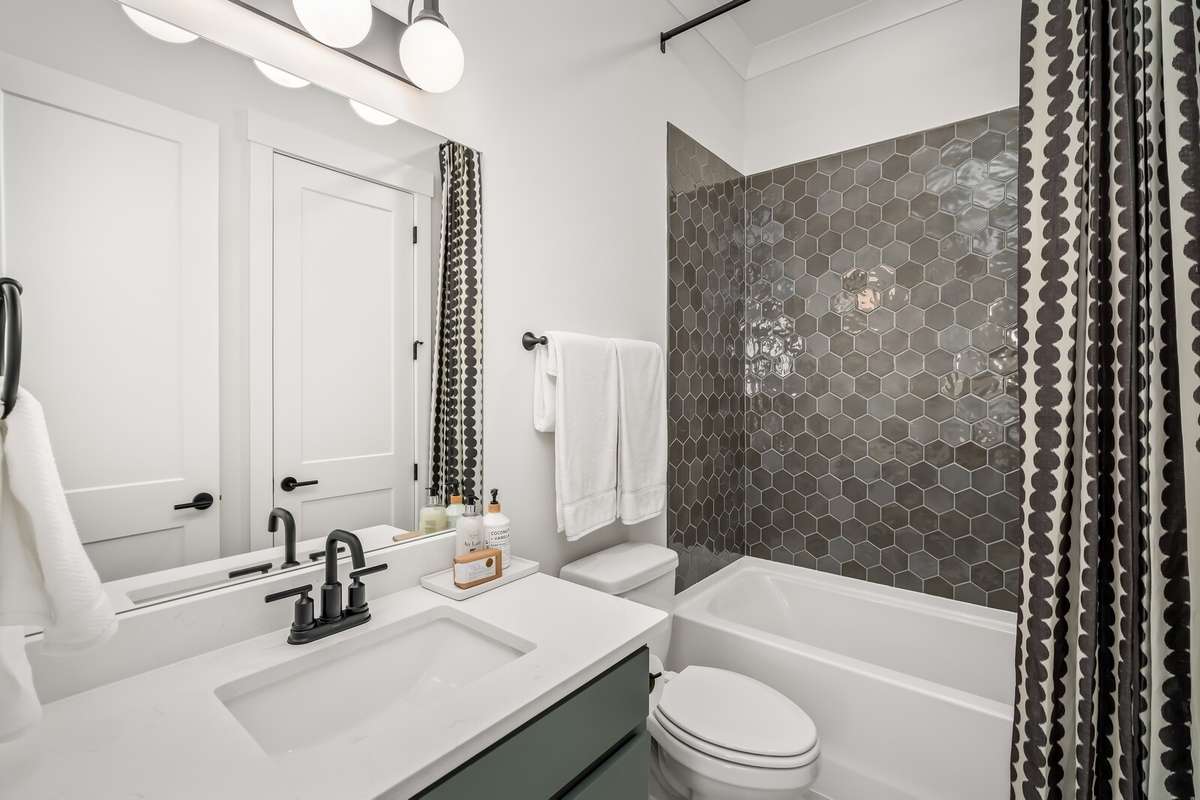 Photos shown are of a previously built Arydale Model Home in another Drees Homes community. Features, finishes, and available options may vary.