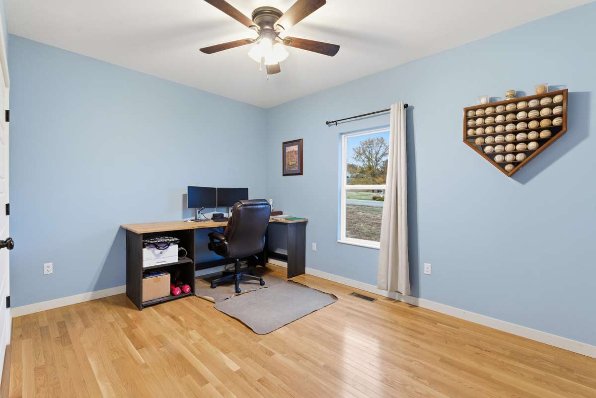 Bedroom #3 is 10x13. This room has a wide double door closet.