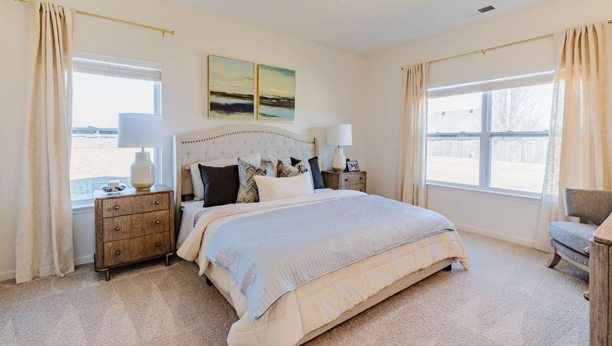 Photos of a similar home, finishes and features may vary