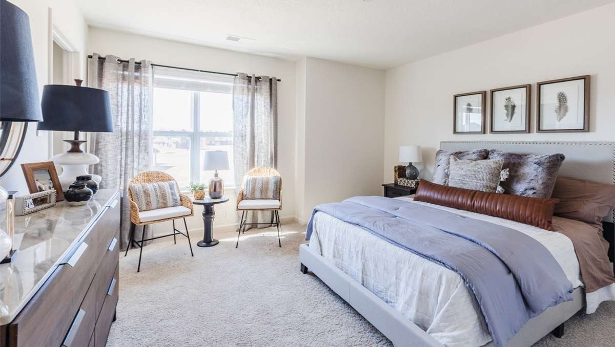 Photos of a similar home, finishes and features may vary