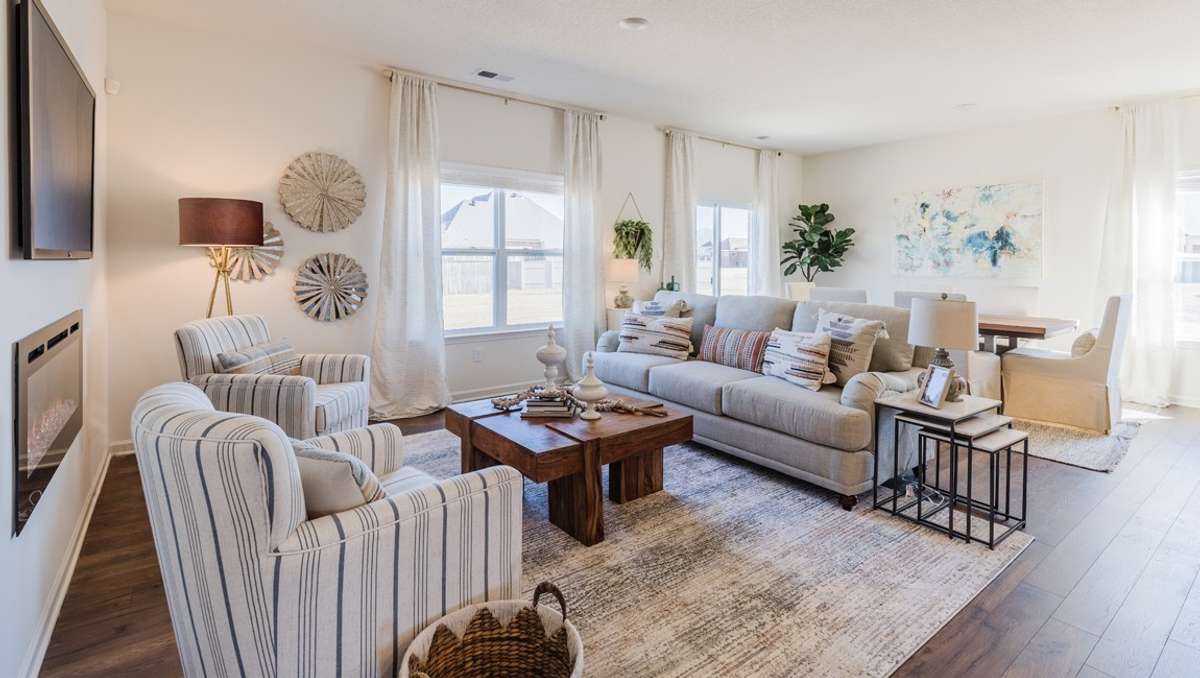 Photos of a similar home, finishes and features may vary