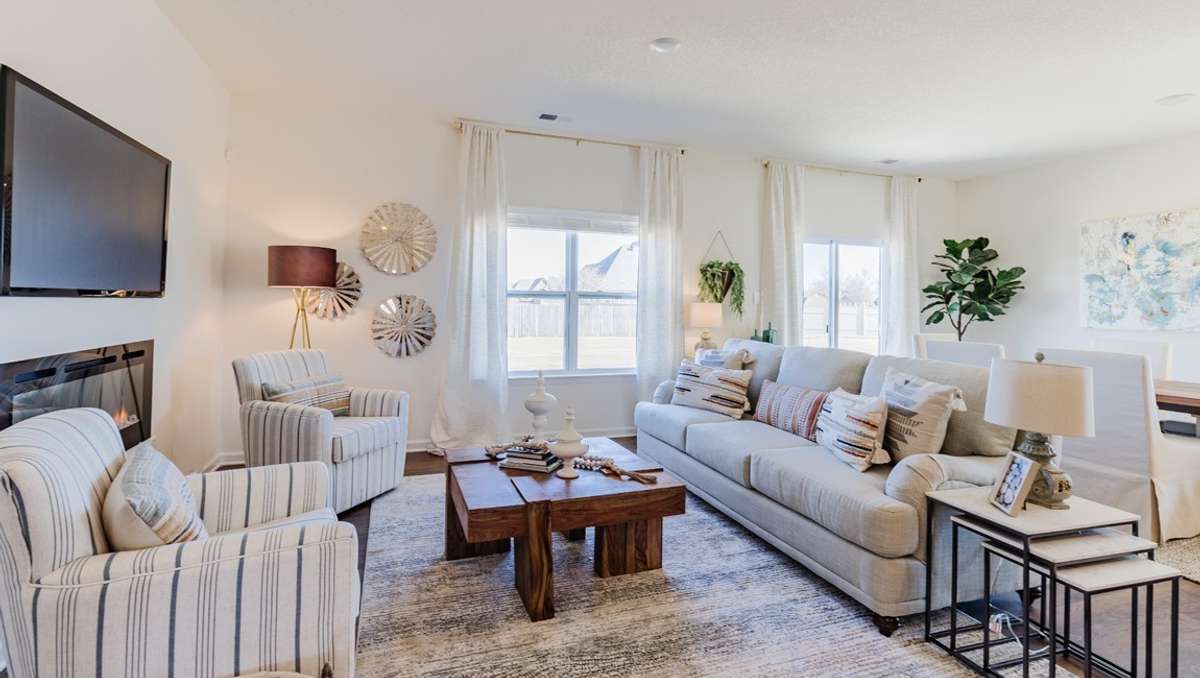 Photos of a similar home, finishes and features may vary