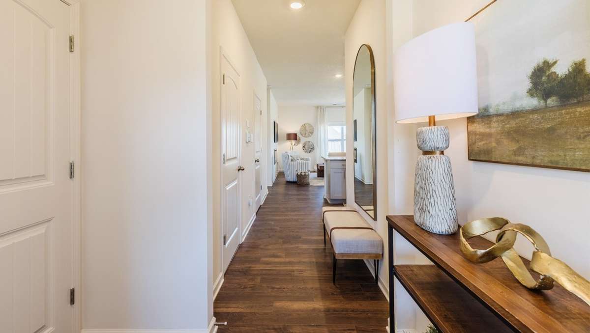 Photos of a similar home, finishes and features may vary