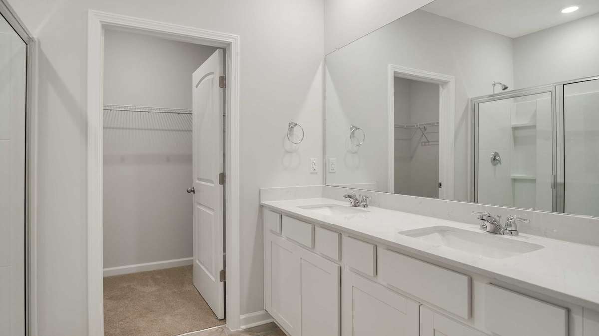 Photos of a similar home, finishes and features may vary