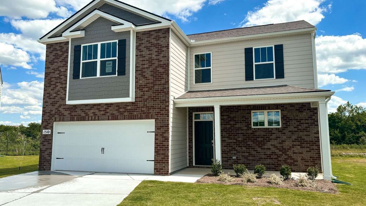 Photos of a similar home, finishes and features may vary