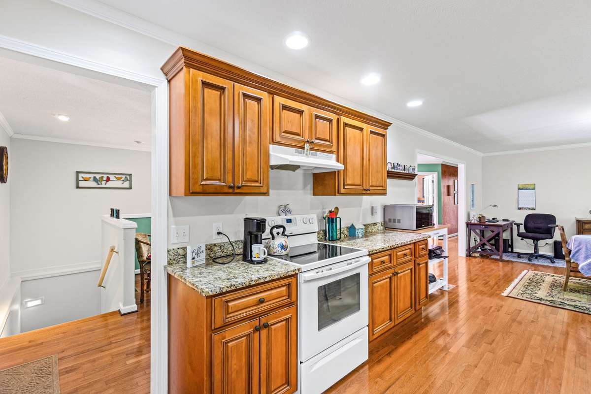 Spacious kitchen