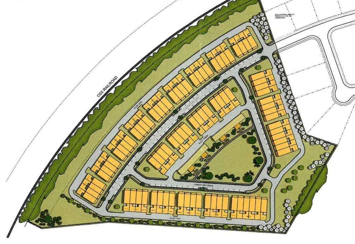 The Townes @ Whistle Stop Farms will feature 88 townhomes w/ Future High End Storage Units & Green Spaces.