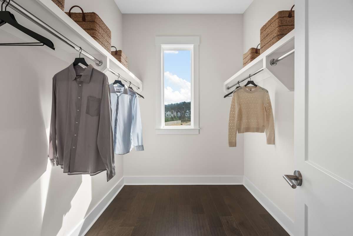 Photos shown are of a model home and are for illustrative purposes only. The actual home will vary in finishes, materials, colors, options, and upgrades. Buyers should verify all features and selections prior to purchase.