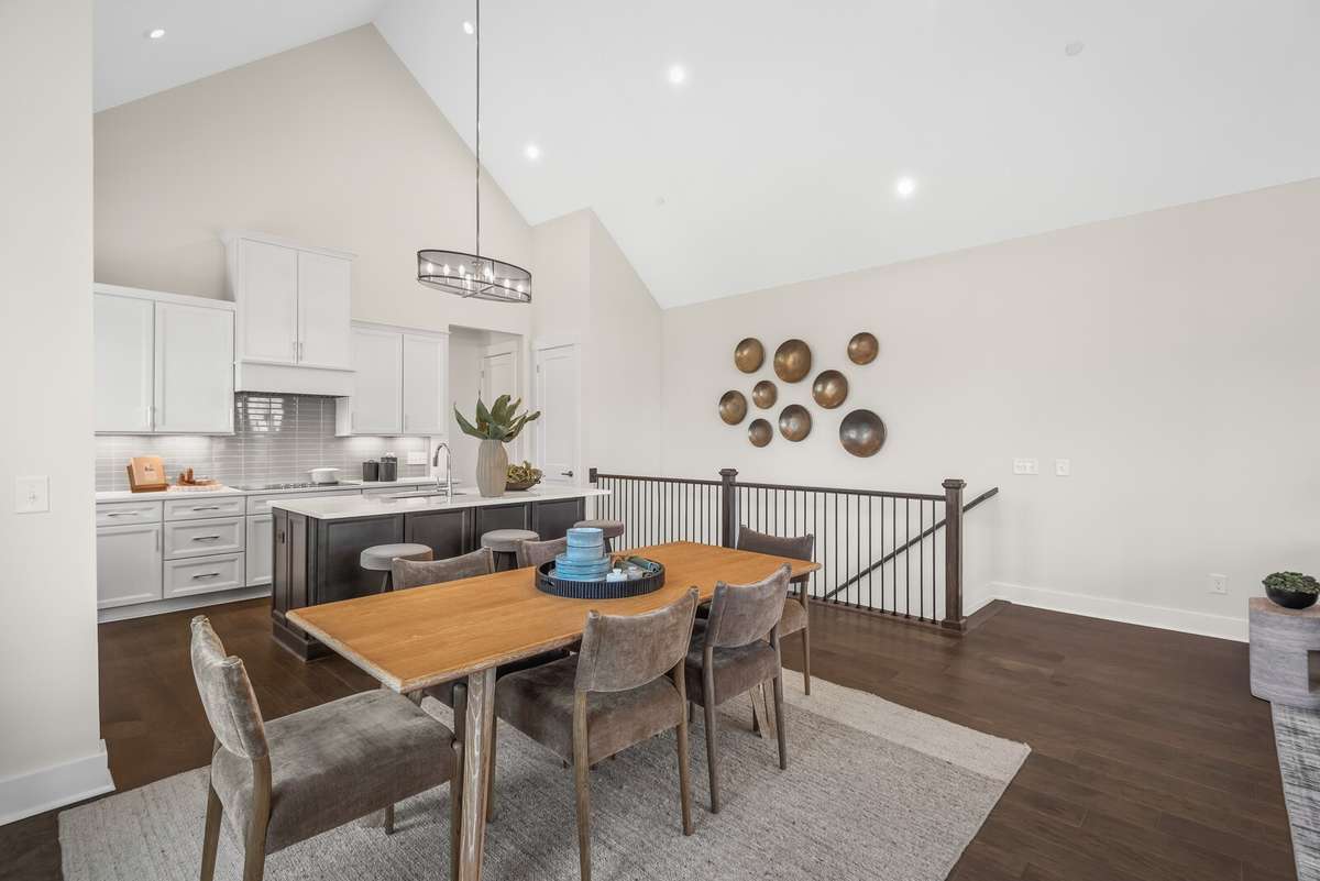 Photos shown are of a model home and are for illustrative purposes only. The actual home will vary in finishes, materials, colors, options, and upgrades. Buyers should verify all features and selections prior to purchase.