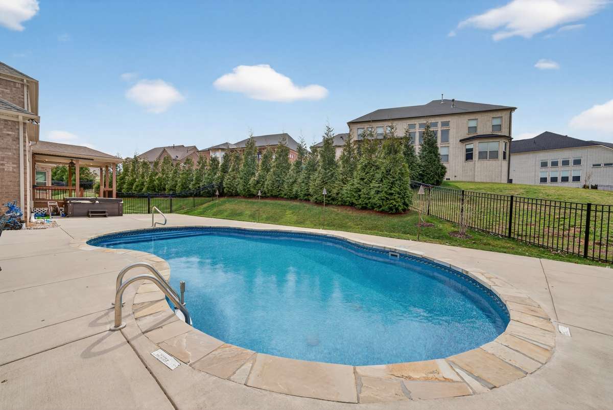 You could be sitting by this pool today feeling a million miles away....but minutes from everything in Franklin.