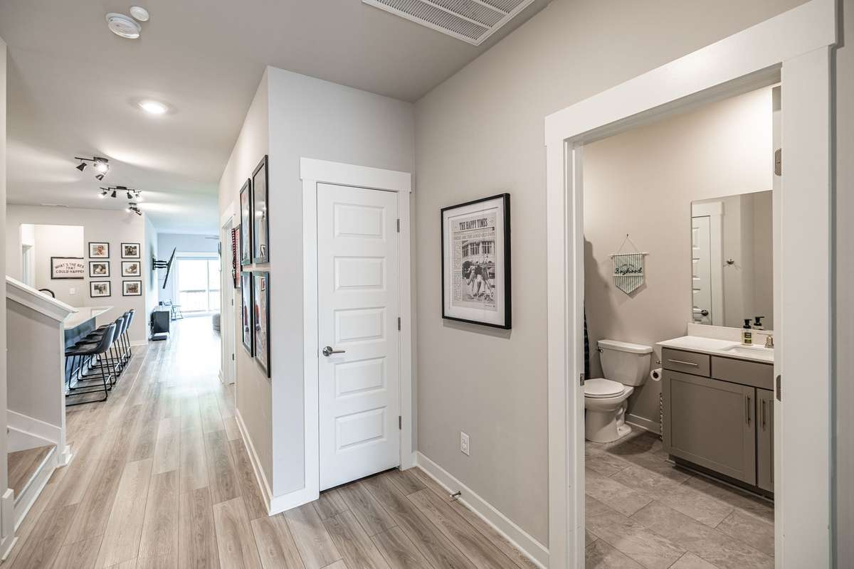 Enter into the spacious Foyer