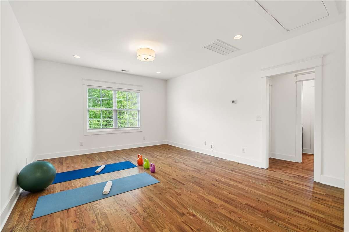 Bonus room on the second floor. Perfect for working out or yoga!