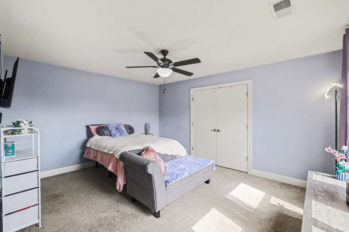 Bedroom 5 on 2nd Floor. 17x15 with extra large closet!!