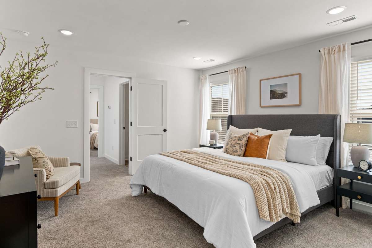 Photos of model home available to tour, staged with furniture for visual reference!