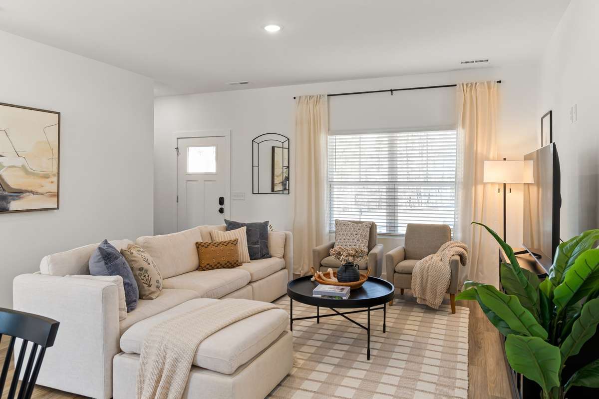 Photos of model home available to tour, staged with furniture for visual reference!