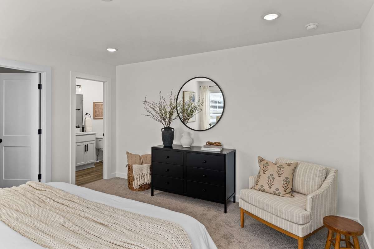 Photos of model home available to tour, staged with furniture for visual reference!
