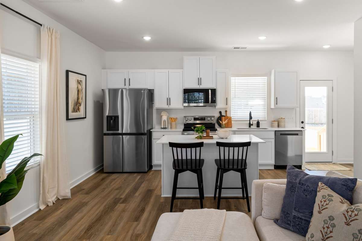 Photos of model home available to tour, staged with furniture for visual reference!