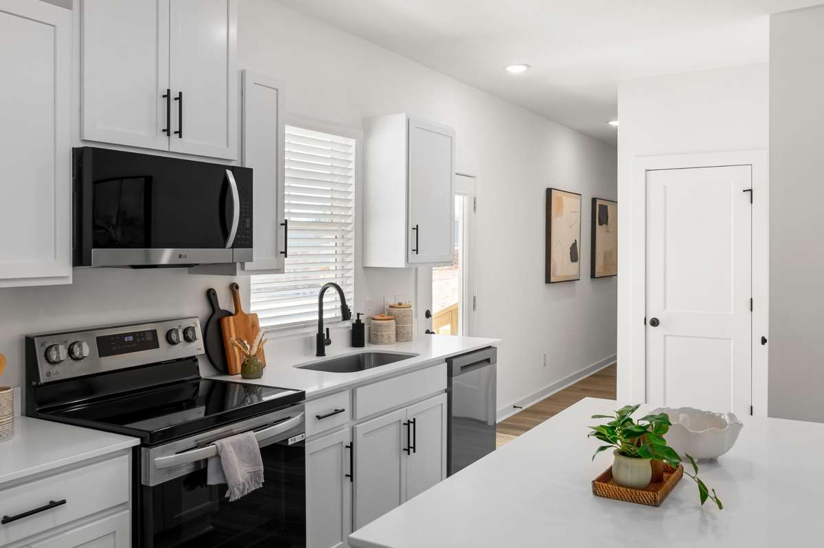 Photos of model home available to tour, staged with furniture for visual reference!