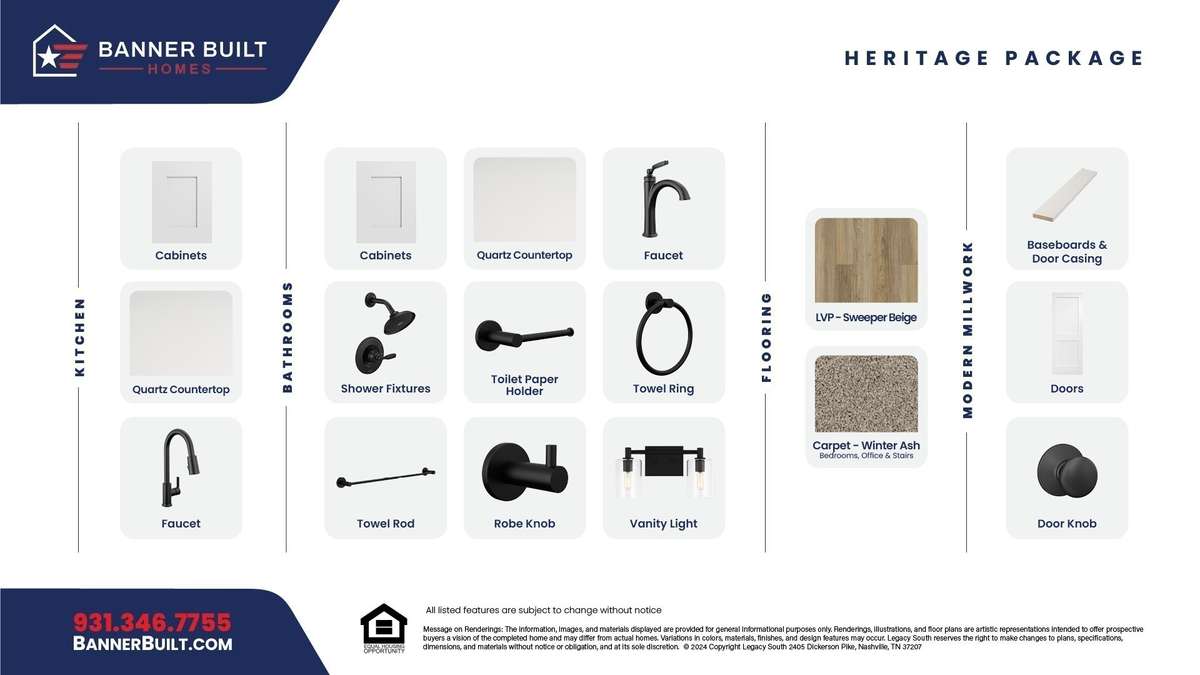 Heritage Interior Design Package!