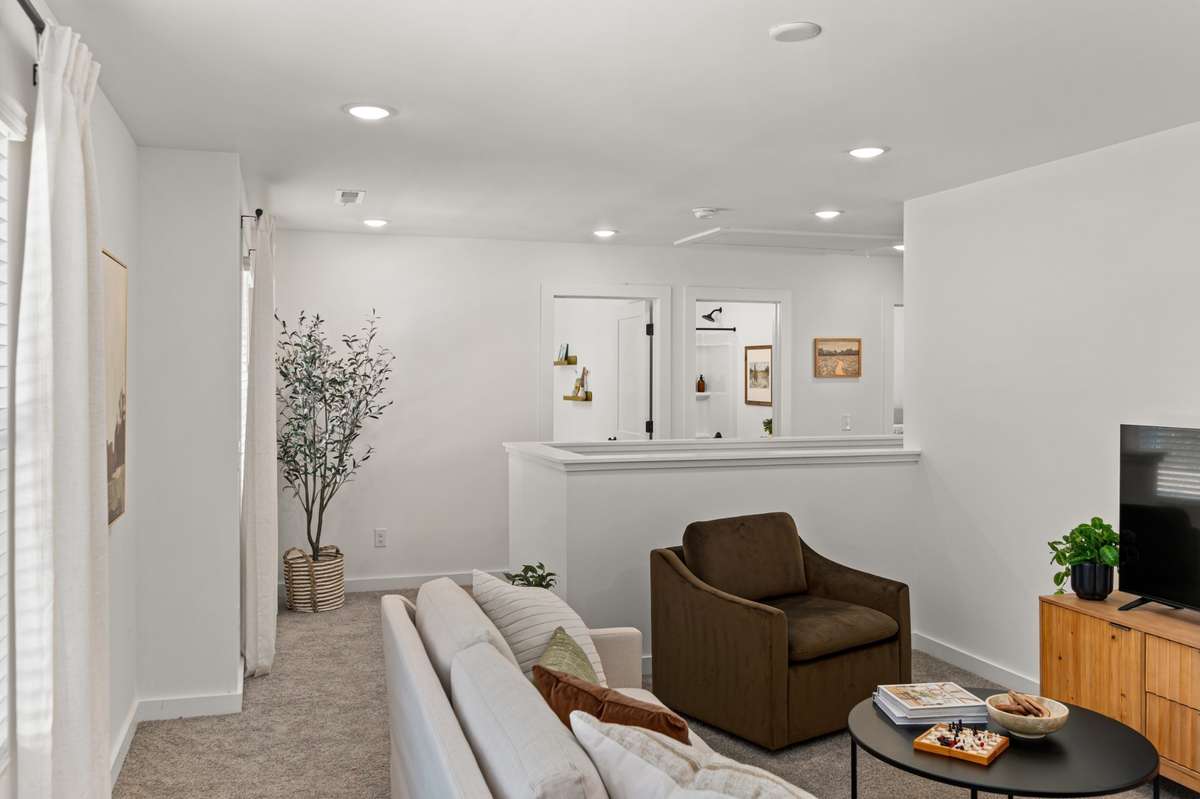 Photos of model home available to tour, staged with furniture for visual reference!
