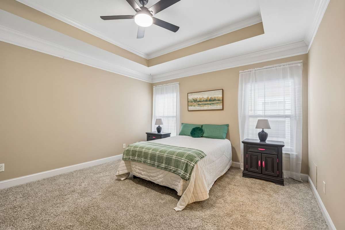 Primary Bedroom is located downstairs