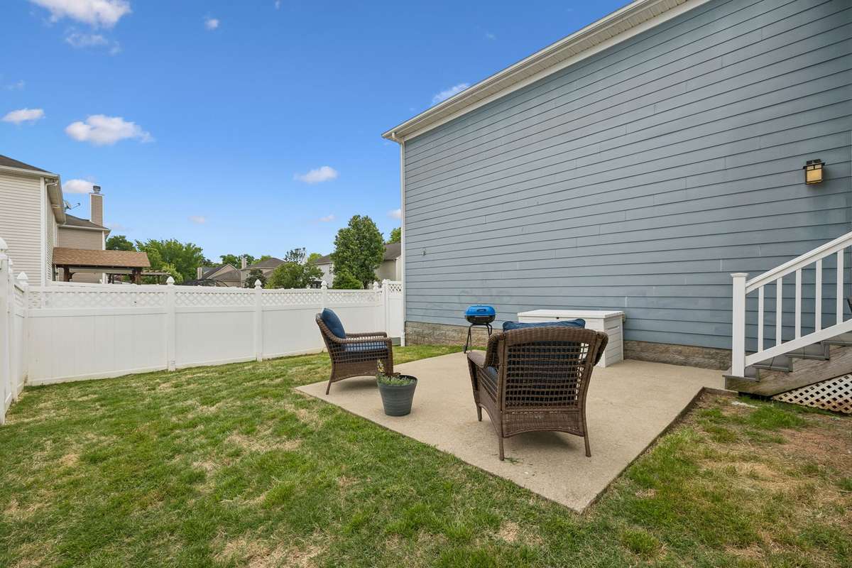 Patio for relaxing after a long day