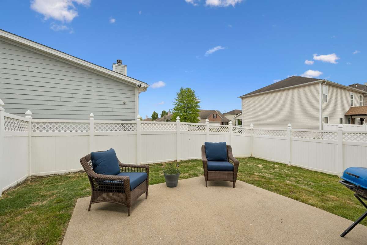Privacy Fenced Backyard