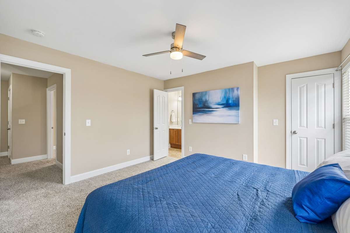 Fourth Bedroom with walk in closet