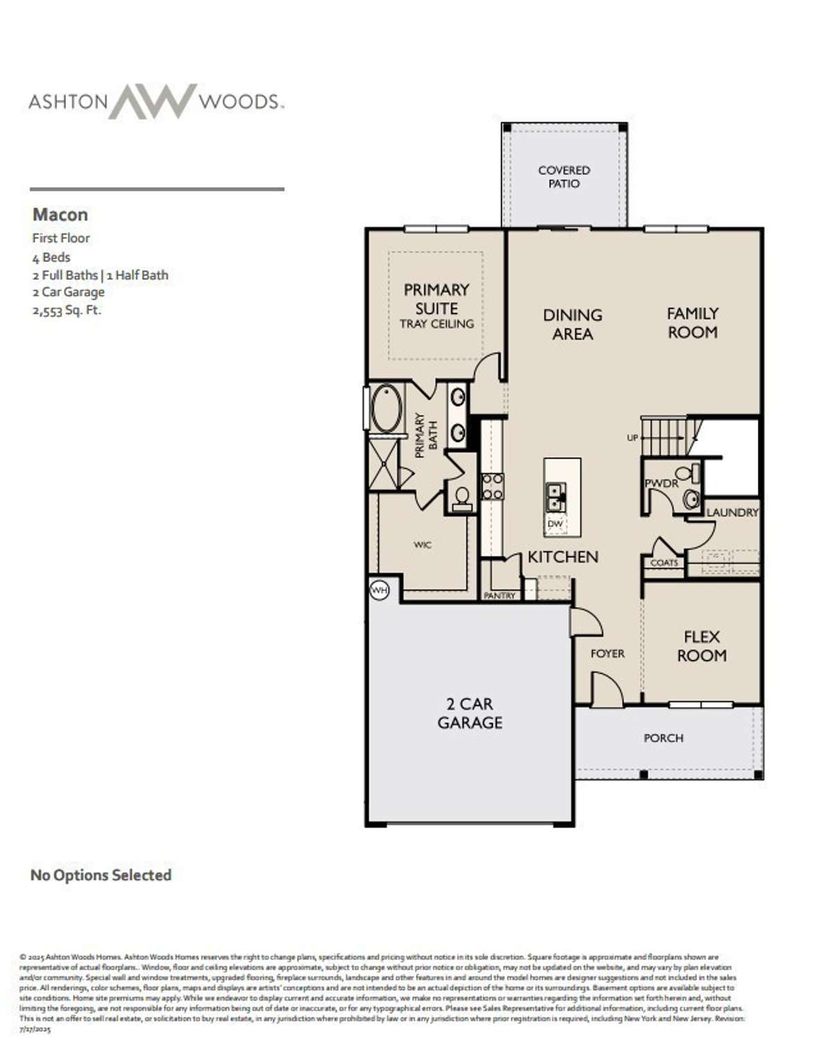 First floor layout
