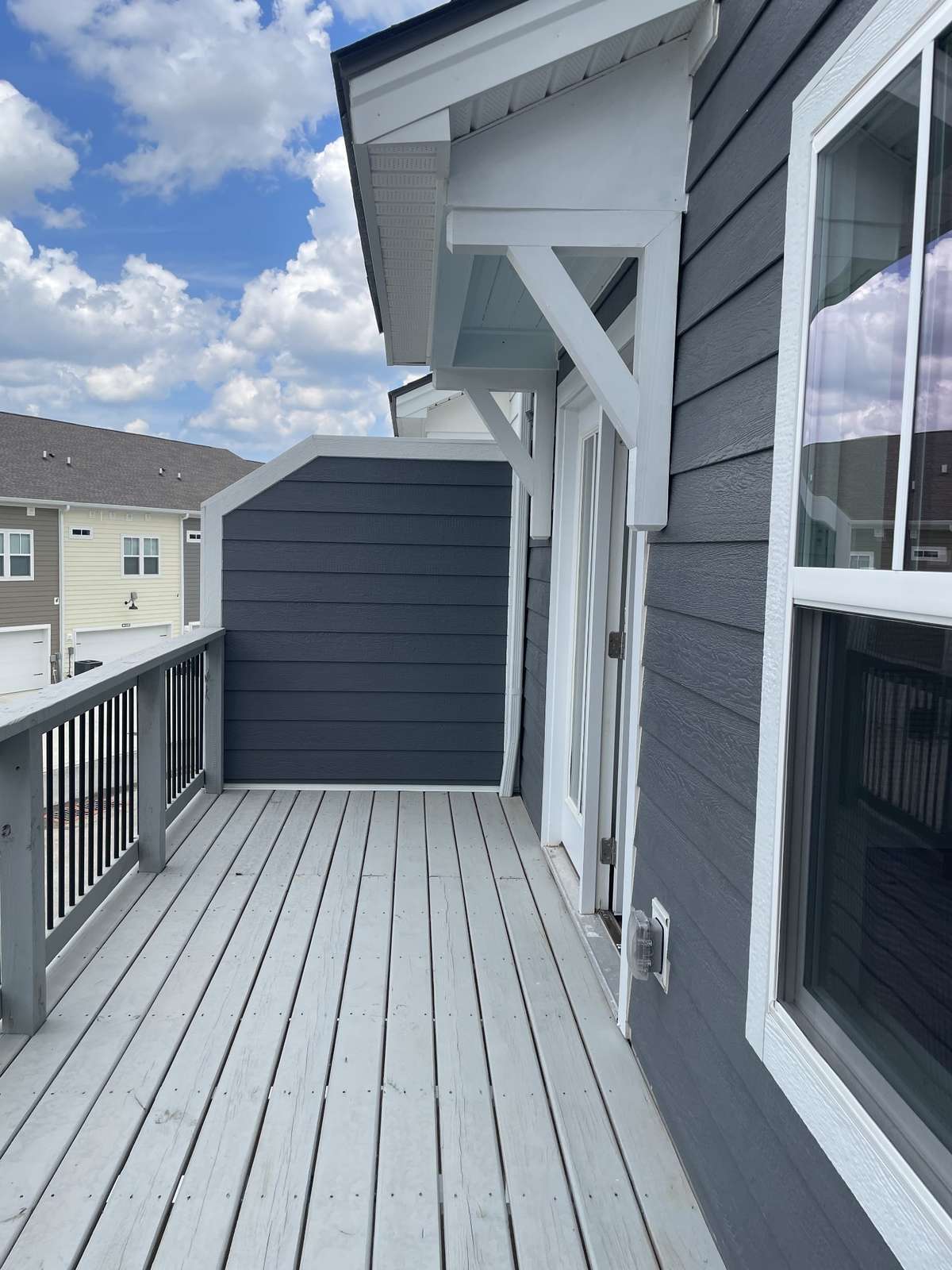 Deck with great views from this unit