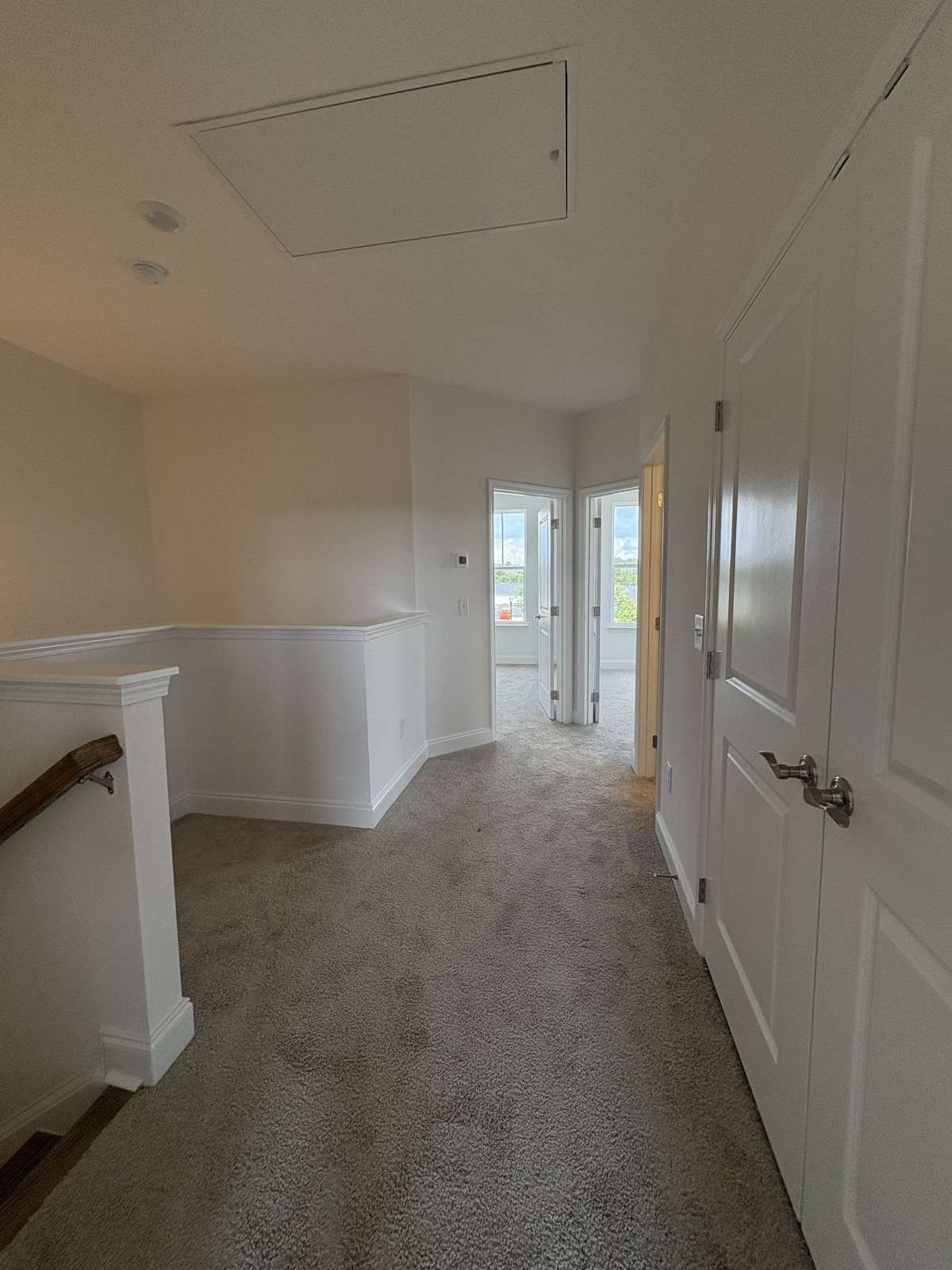 hall way to secondary bedrooms
