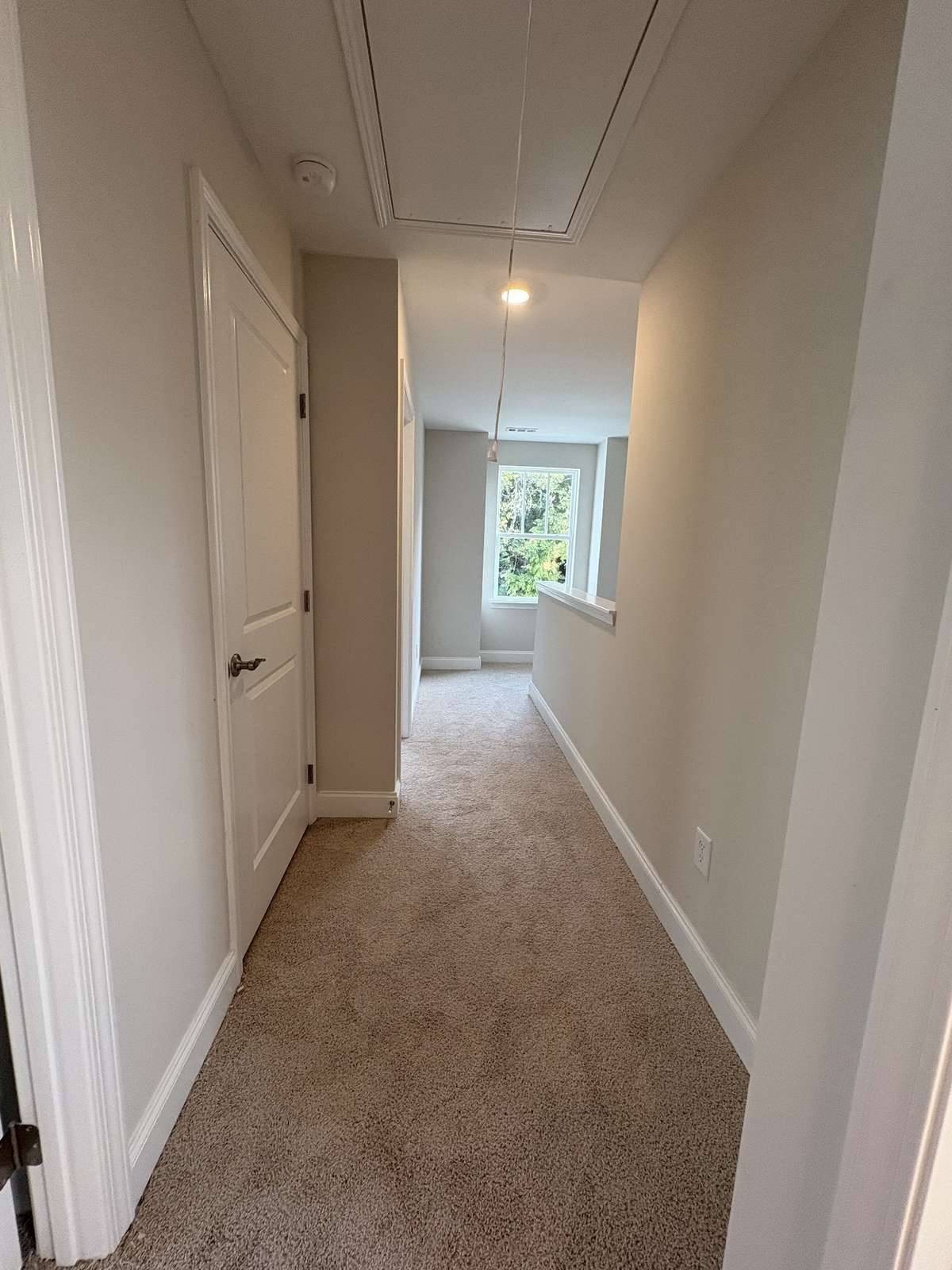 upstairs hall way